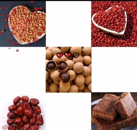 好喝又能补气血的美味五红汤2