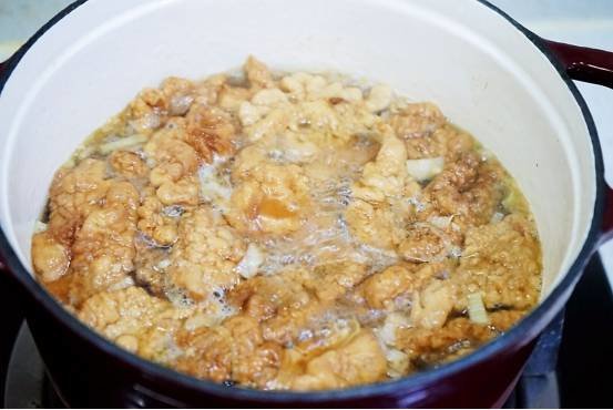 小酥肉白菜豆腐汤，养胃健脾味道鲜美，小酥肉的家常吃法6