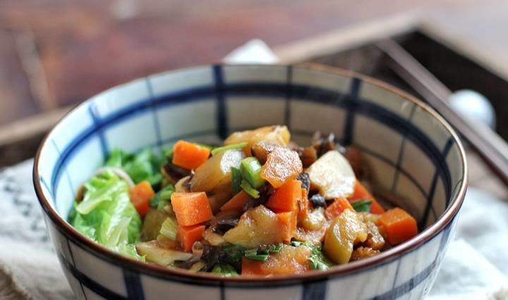 素臊子面怎么做好吃-素臊子面的家常做法1