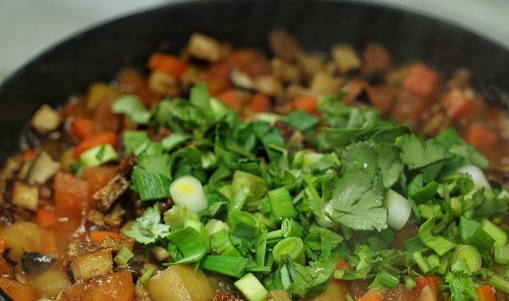 素臊子面怎么做好吃-素臊子面的家常做法7