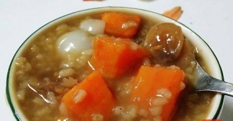 推荐一道【红糖地瓜桂圆粥】排毒养颜补血1