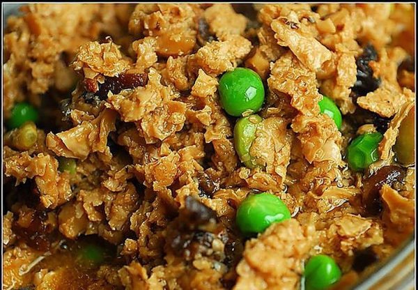 素肉燥怎么好吃-香菇素肉燥的做法5