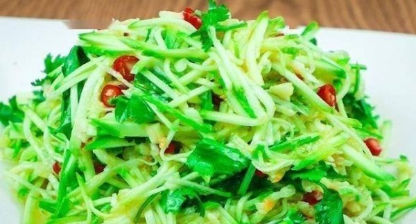 凉拌西葫芦怎么做-凉拌西葫芦的家常做法1