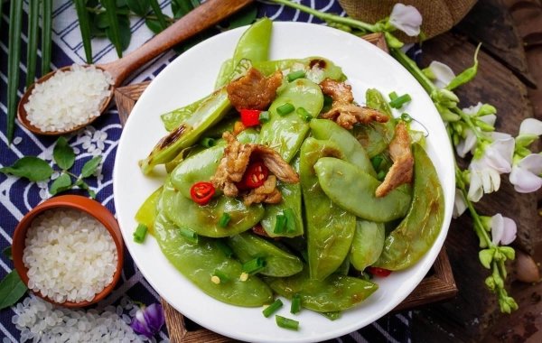 扁豆角怎么做好吃-扁豆角的做法1