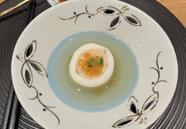 推荐一道健脾养胃的食物【鱿鱼酿山药泥】2