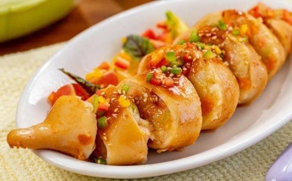 推荐一道健脾养胃的食物【鱿鱼酿山药泥】3