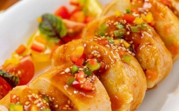 推荐一道健脾养胃的食物【鱿鱼酿山药泥】5