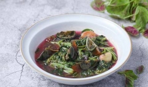 上汤苋菜怎么做好吃-上汤苋菜皮蛋的做法11