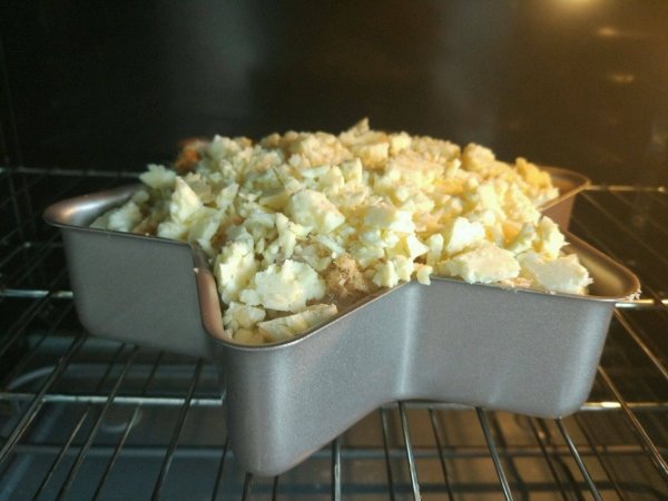 教你自己在家做【芝士焗饭】9