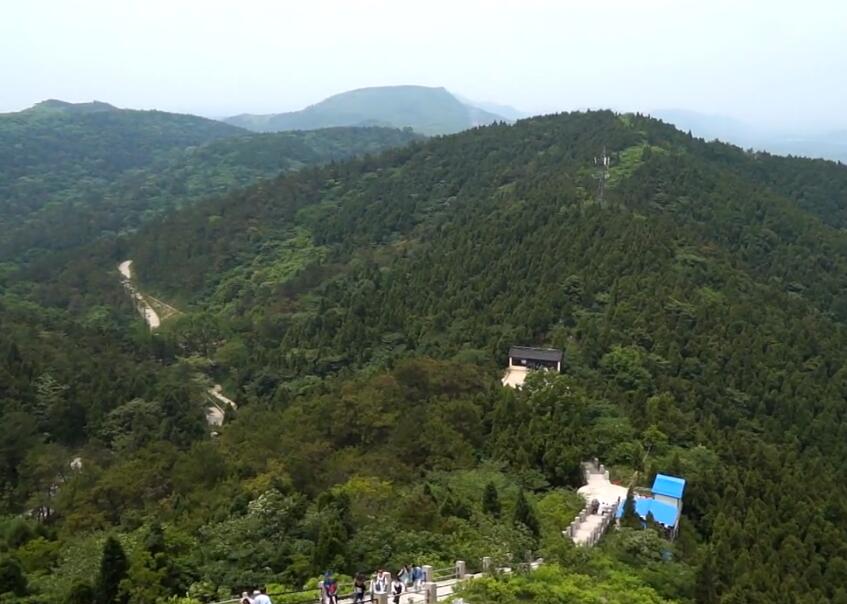 湖北孝感白兆山桃花岩景点介绍1