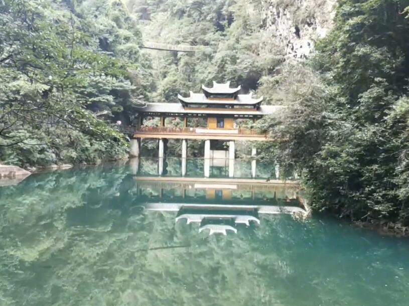 湖北恩施巴人河生态旅游区景点介绍1