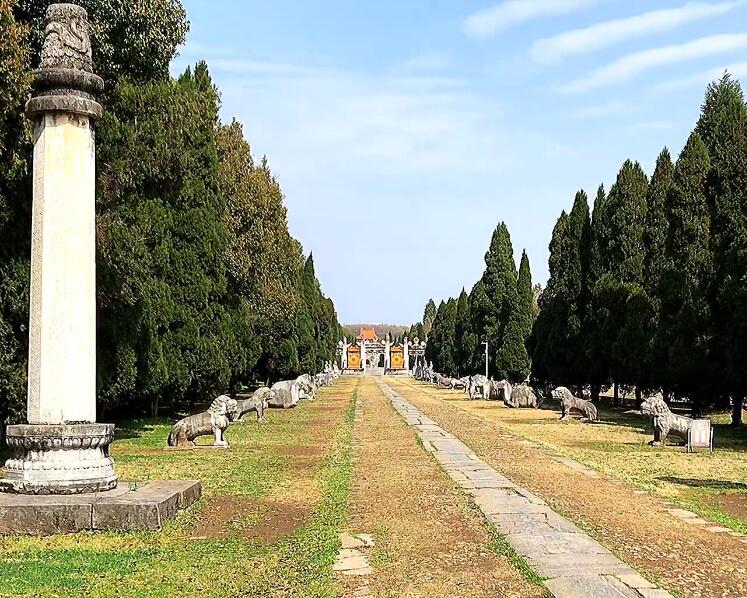 湖北荆门明显陵景点介绍1