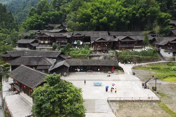 湖北恩施彭家寨古村落景点介绍1