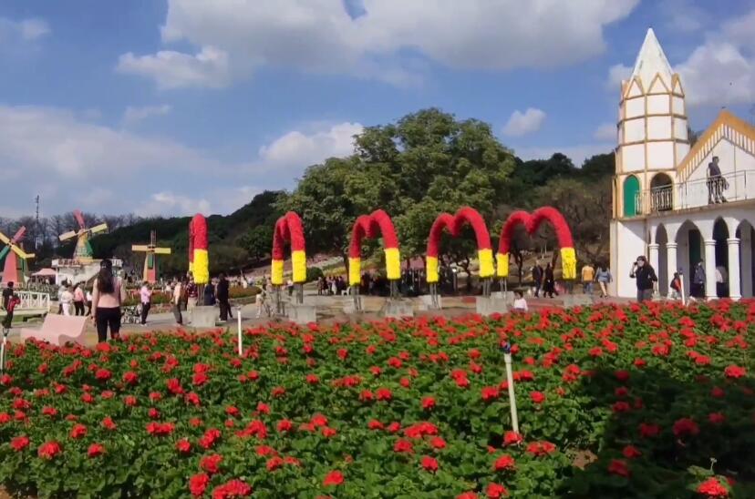 广东东莞景点梦幻百花洲公园景点介绍1