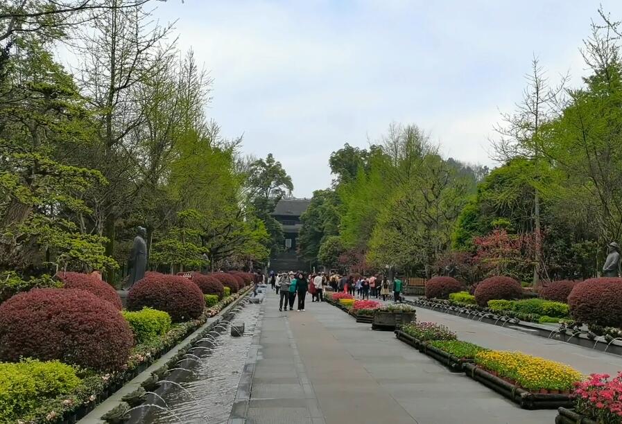 四川南充城南新政离堆景区景点介绍1