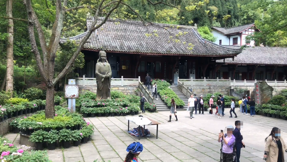 四川成都丹景山陆游祠景点介绍1