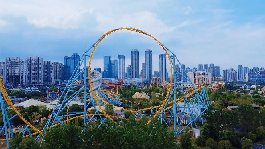 四川自贡长土花花世界游乐园景点介绍1