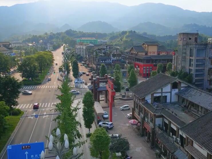 四川雅安蒙顶山茶马古城景点介绍1