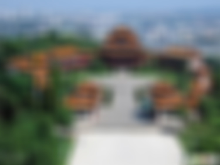 四川绵阳富乐山(旗山)公园景点介绍1