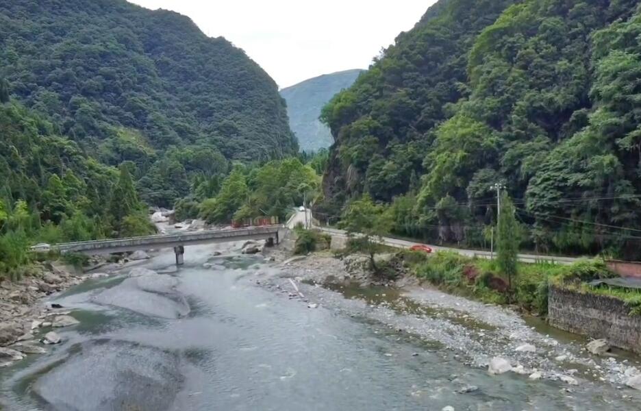 四川雅安大川河风景区景点介绍1