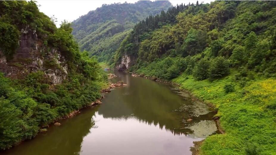 四川广安御临峡(小三峡)风景区景点介绍1
