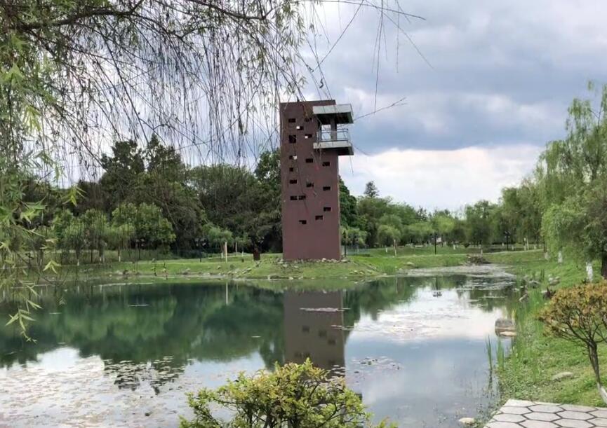 四川成都郫都法治湿地公园景点介绍1