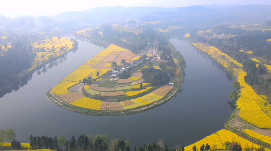 四川德阳蟠龙大回湾景点介绍1