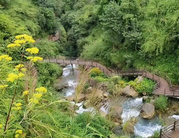 云南保山景点澡塘坝高桥河谷热泉景点介绍1