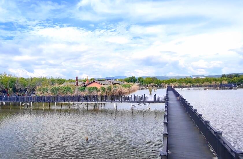 云南丽江景点拉市海湿地公园保护区景点介绍1