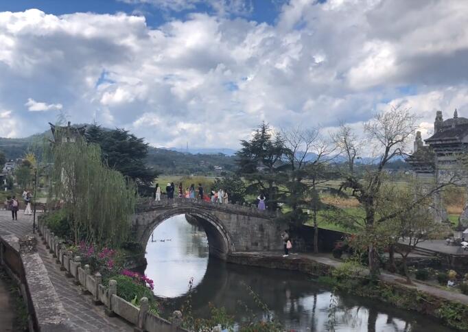 云南保山景点和顺双虹桥景点介绍1