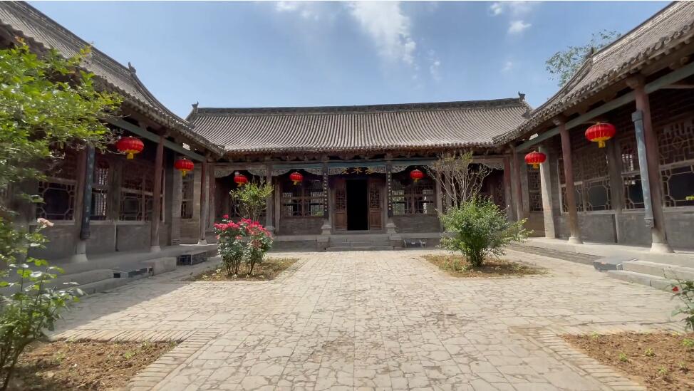 河南安阳景区马氏庄园享堂景点介绍1