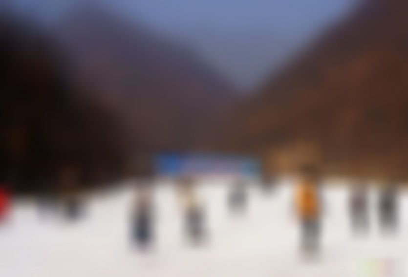 河南平顶山景区尧山滑雪度假乐园景点介绍1