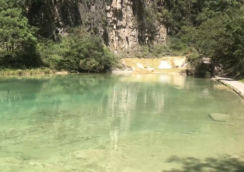 河南焦作景区青龙峡同心潭景点介绍1