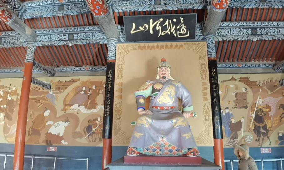 河南安阳景区岳飞庙精忠坊景点介绍1