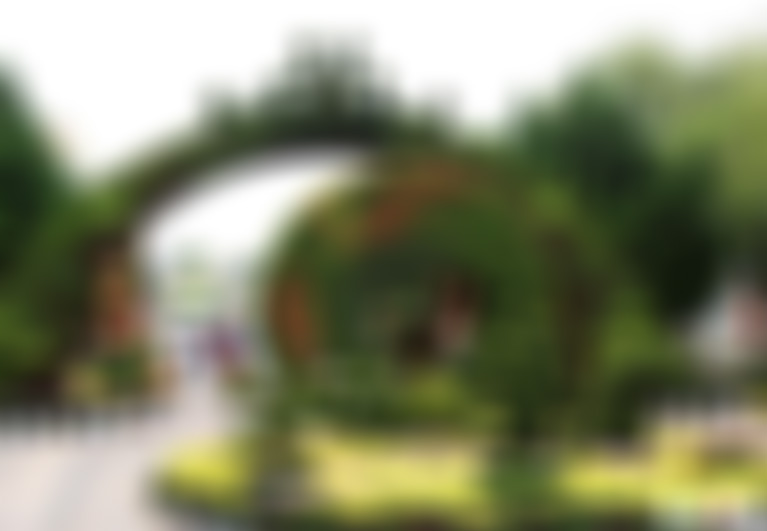 河南开封景区龙亭植物造型园景点介绍1