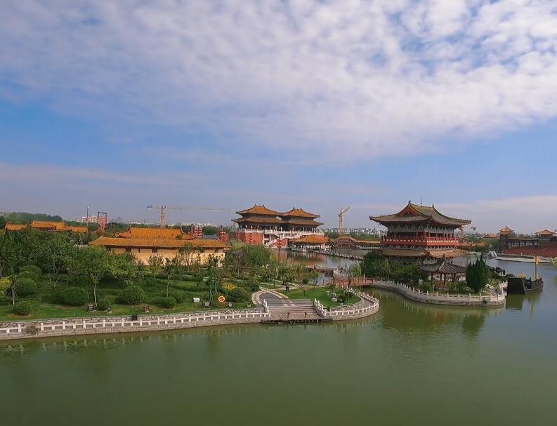 河南开封景区清明上河园鸿福寺景点介绍1