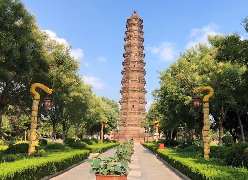 河南新乡景区大悲寺景点介绍1