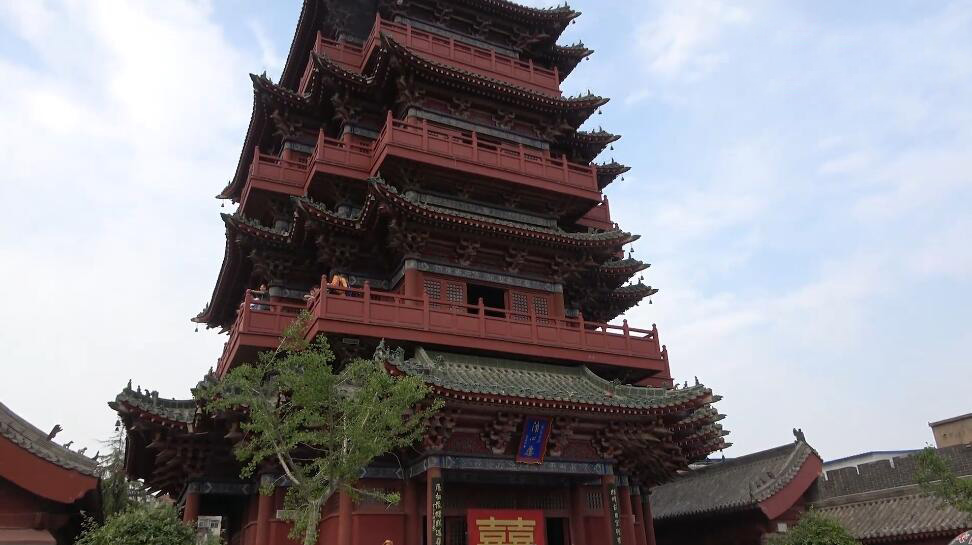 河南许昌景区大鸿寨摘星楼景点介绍1