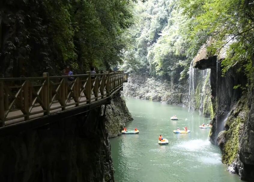 贵州毕节景点:乌江源百里画廊景点介绍1