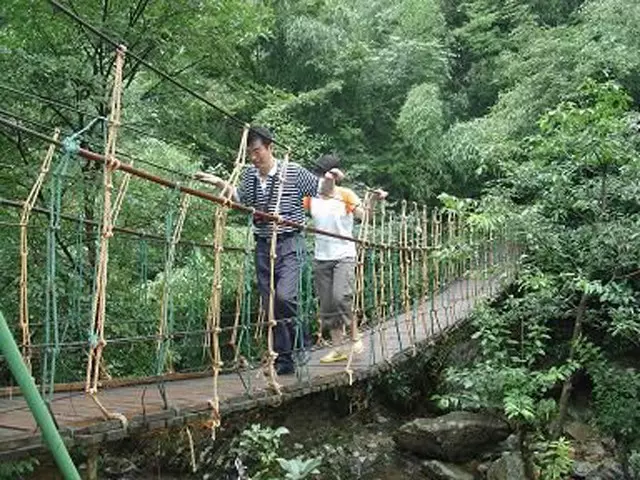 浙江台州山水画廊双龙戏瀑景点介绍1