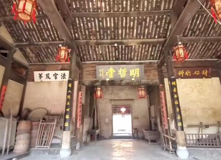 浙江宁波慈城周仰山宅景点介绍1