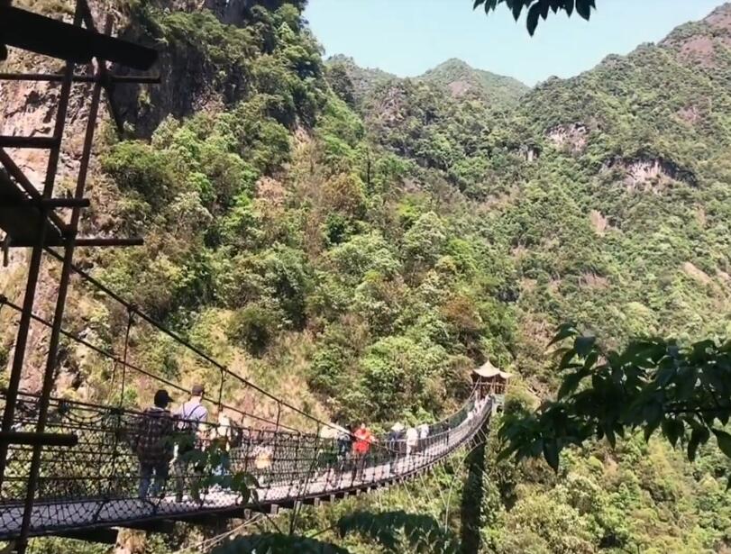 浙江金华牛头山一线天景区景点介绍1