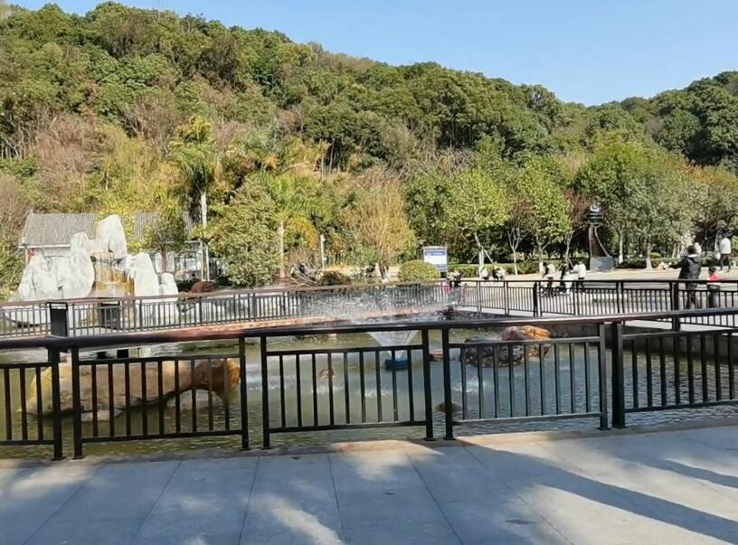 浙江温州温州万松山公园景点介绍1