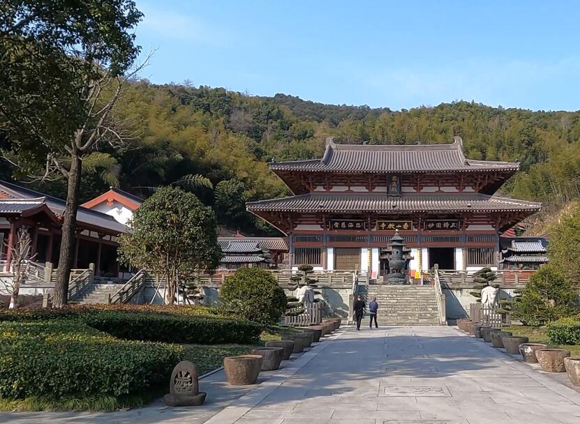 浙江宁波九龙湖香山教寺景点介绍1