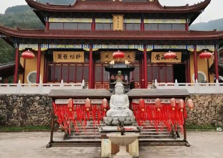 浙江宁波财神山如意寺景点介绍1