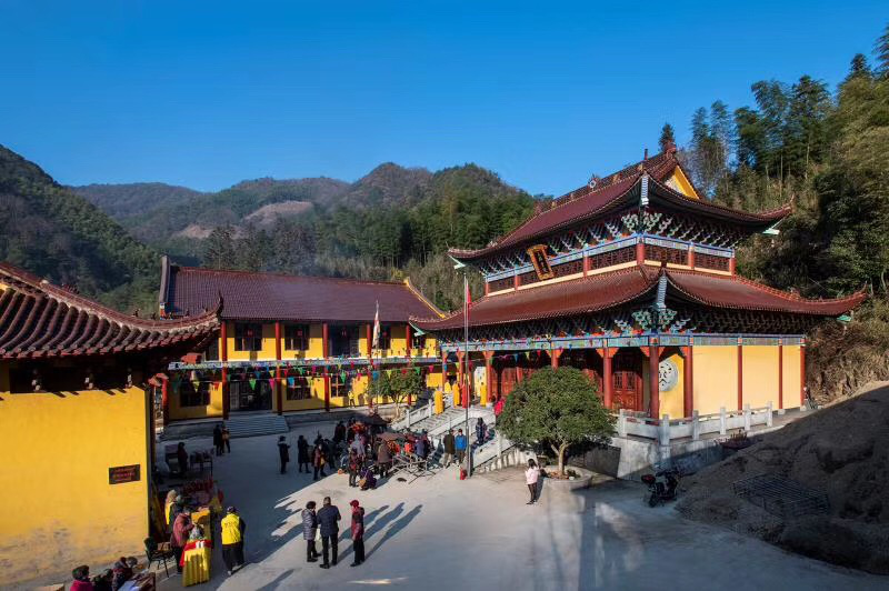 福建厦门天竺山龙门寺景点介绍1