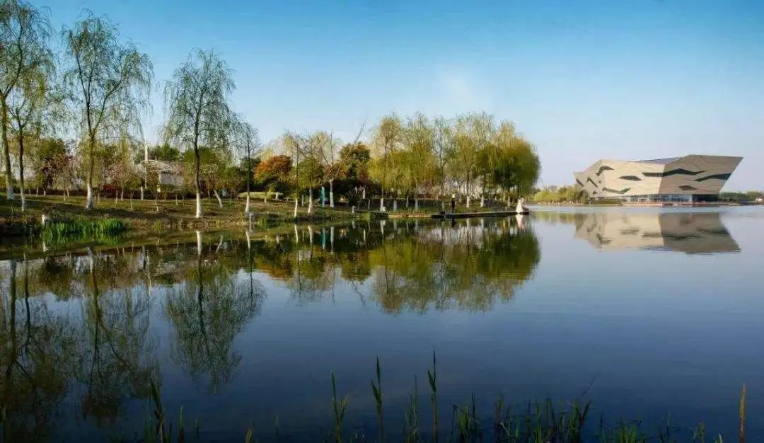 江苏泰州天德湖草堂品茗展园景点介绍2