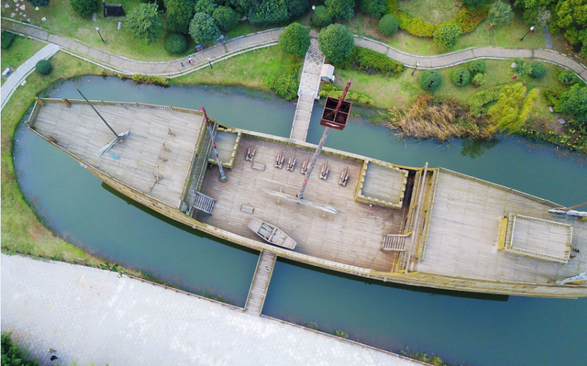 江苏南京宝船厂遗址天妃庙景点介绍2