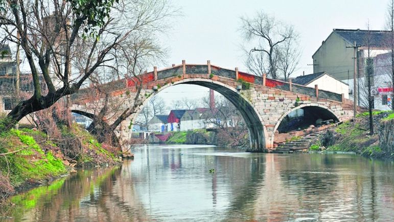 江苏无锡黄山湖知鱼桥景点介绍1