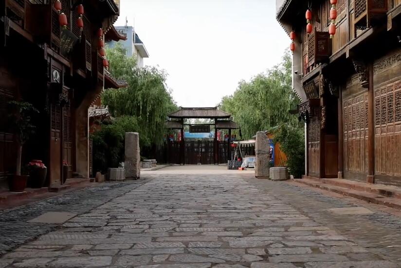 山东菏泽水浒好汉城古筝坊景点介绍1